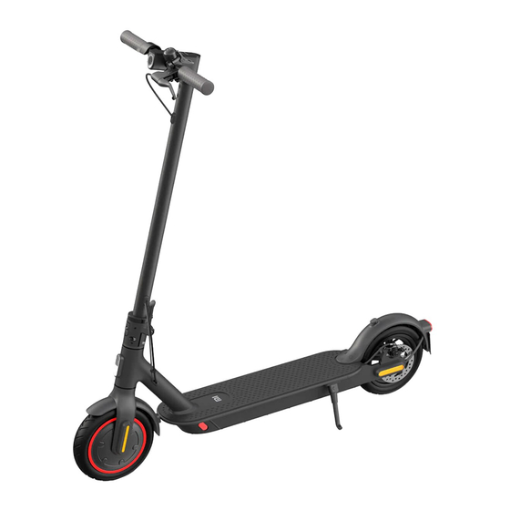 Mi Electric Scooter Pro User Manual