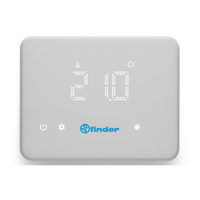 finder BLISS WI-FI CHRONOTHERMOSTAT 1C.91 Manual