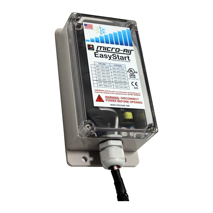 MICRO-AIR EasyStart Home Manual