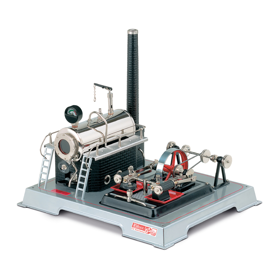 Wilesco D 22 Quick Start Manual