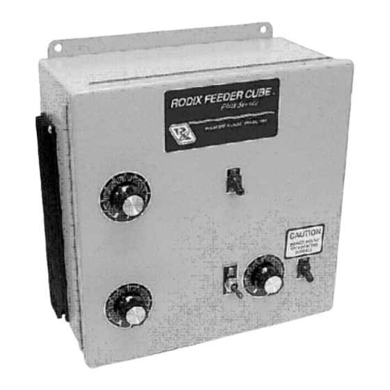 Rodix FC-108H Plus Manual