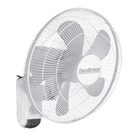 DuraBreeze DBWF616 Quick Start Manual