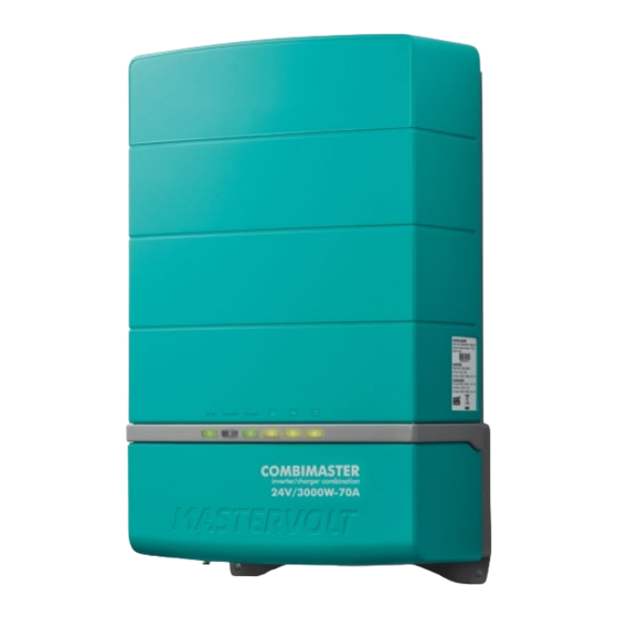 Mastervolt COMBIMASTER 120V Series User And Installation Manual