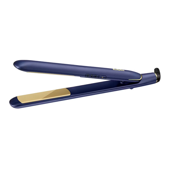 BaByliss MIDNIGHT LUXE 235 Quick Start Manual