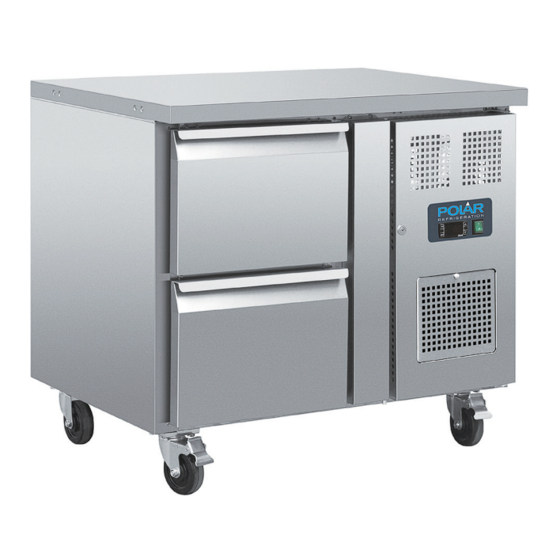 Polar Refrigeration DA546 Instruction Manual