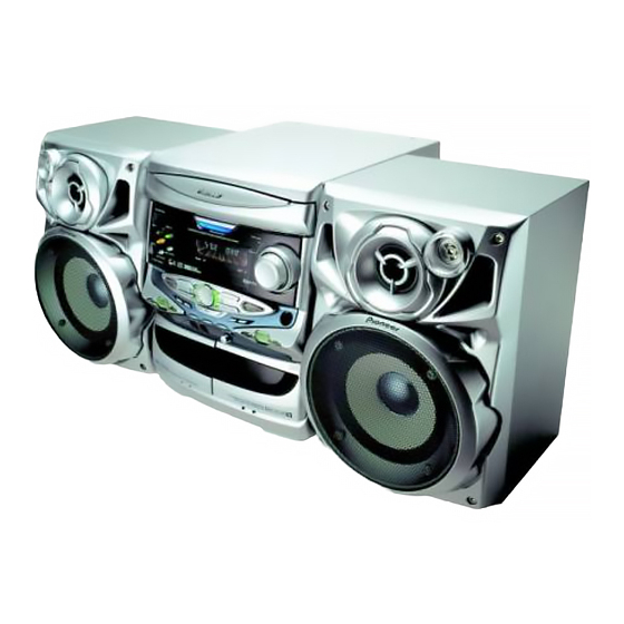 Pioneer S-A4800 Operating	 Instruction