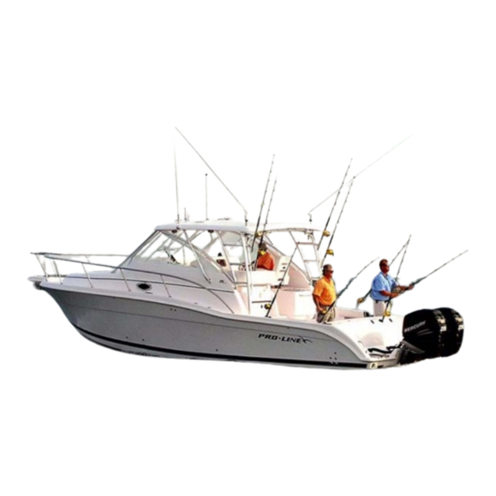 Pro-Line Boats 35 Express 2006 Owner's Manual