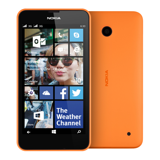 Nokia Lumia 630 Service Manual