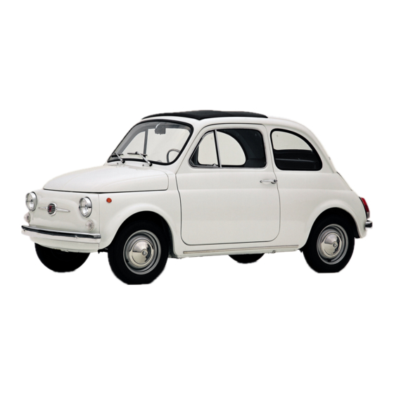 Fiat 500D Workshop Manual