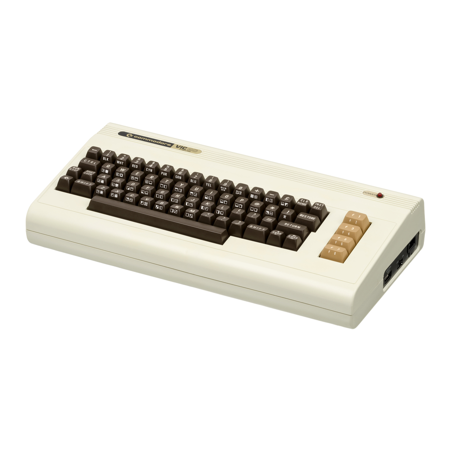 Commodore VIC-20 Vital Information