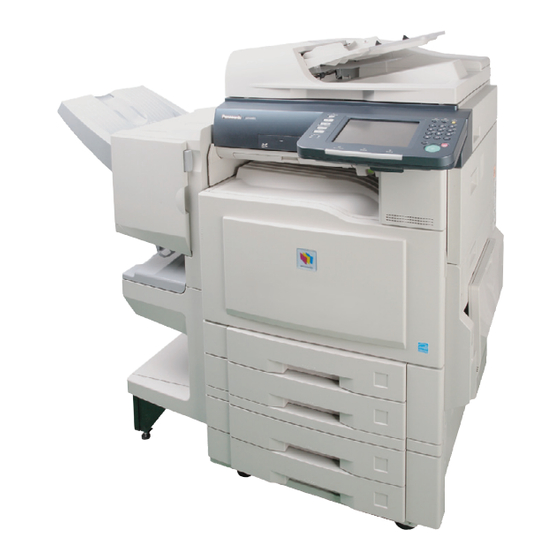 Panasonic DP-C405 Operating Instructions Manual