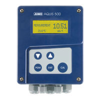JUMO AQUIS 500 RS Operating Manual