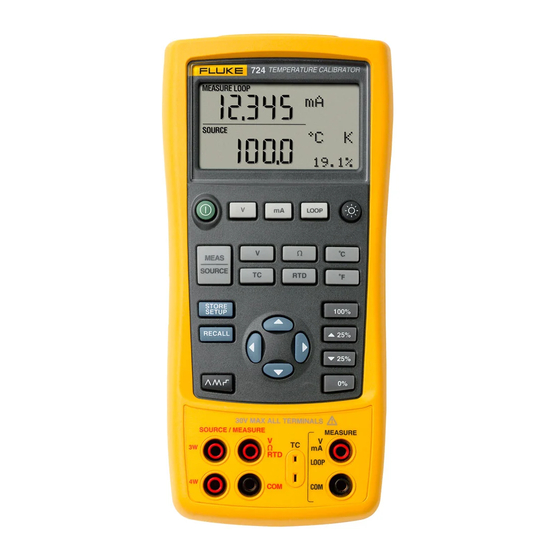 Fluke 724 Calibration Manual