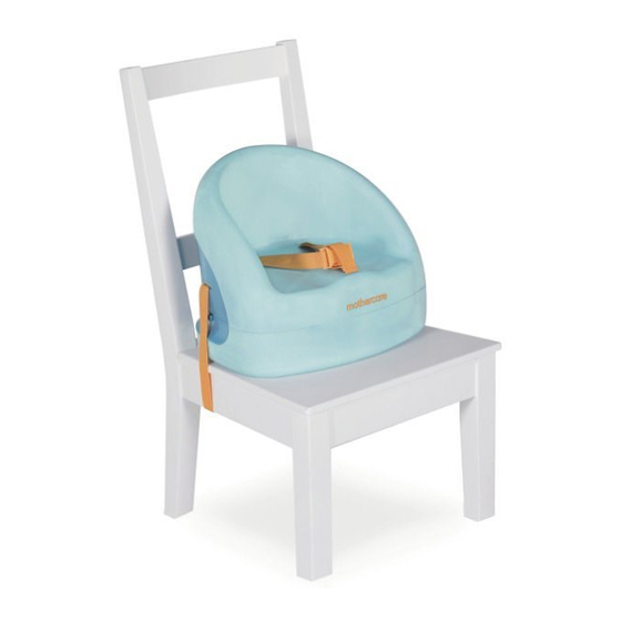 mothercare 2 in 1 booster seat User Manual