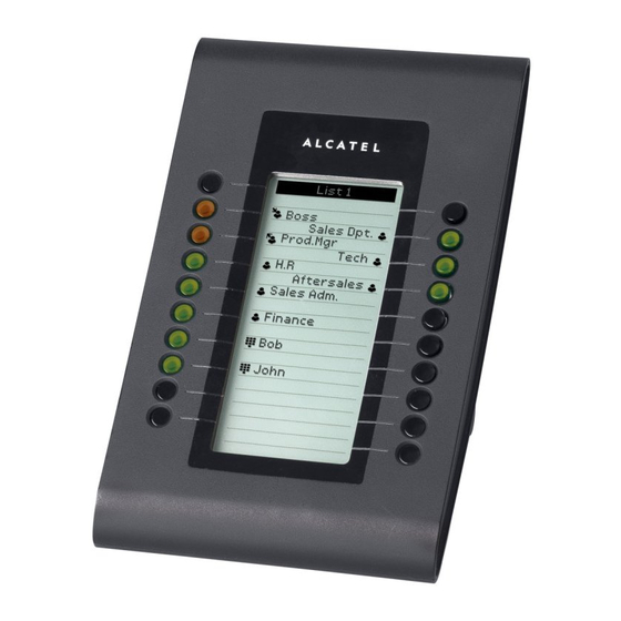 Alcatel Temporis IP Extension Module Quick Start Manual