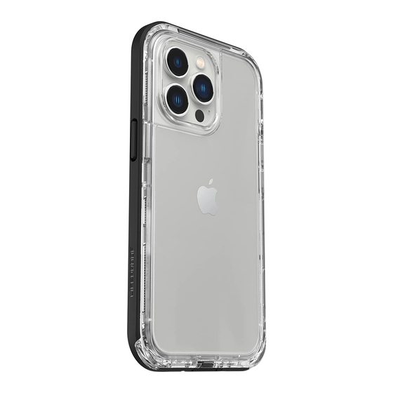 LifeProof Pro Max Quick Start Manual