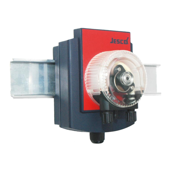 Jesco Peristaltic Pump 2.8 l/h Manuals