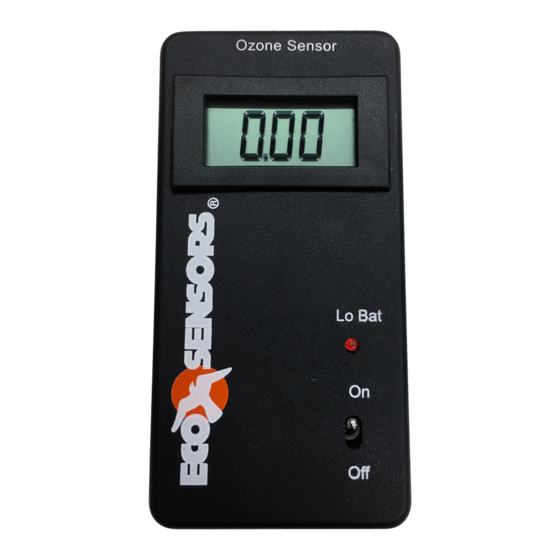 ECO Sensors A-21ZX Instructions For Use