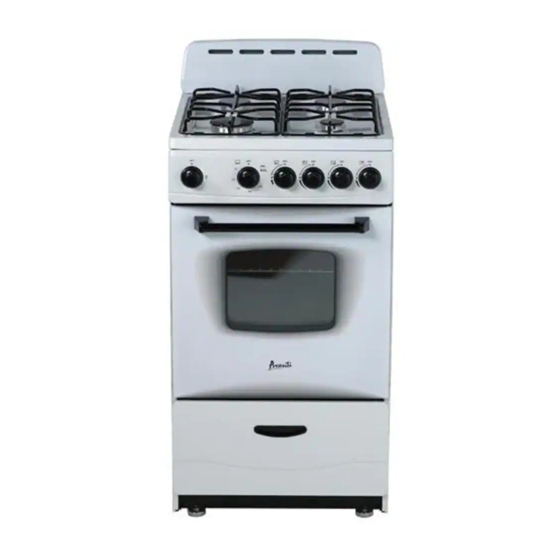 Avanti GR2011CW Installation Instructions Manual