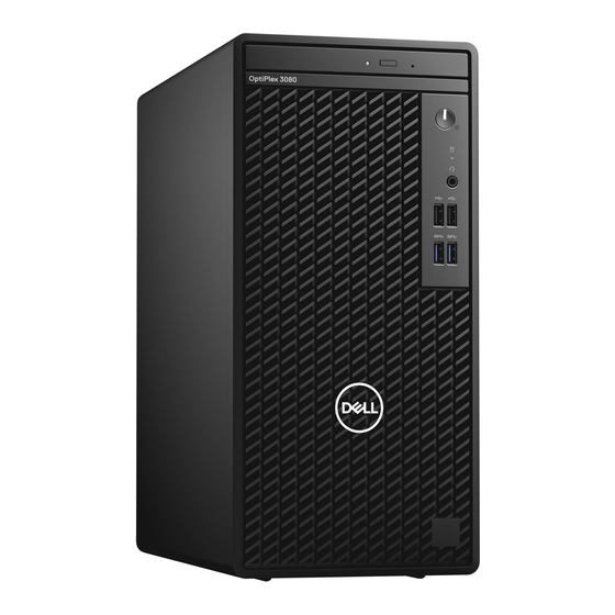 Dell OptiPlex 3080 Tower Setup And Specifications