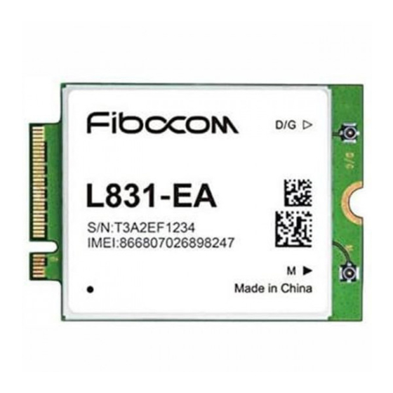 Fibocom L-831-EA Manuals
