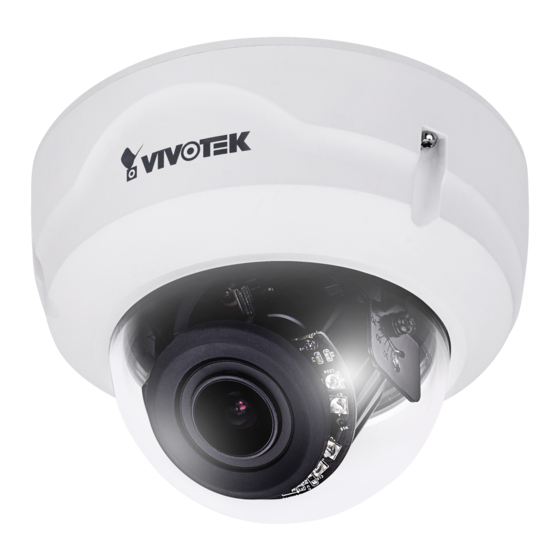 Vivotek FD8367A-V Quick Installation Manual