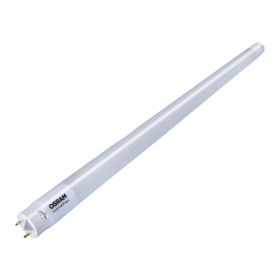 Osram SubstiTUBE T8 HF Quick Start Manual