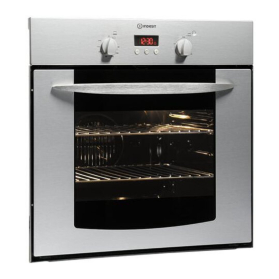 Indesit FIE 56 K.B GB/1 Operating Instructions Manual