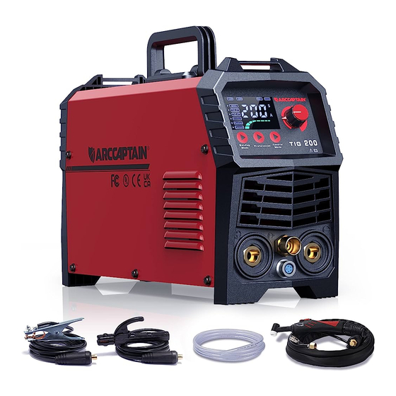 ARCCAPTAIN TIG200 User Manual
