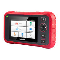 Launch Creader Professional 123X Quick Start Manual