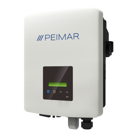 Peimar PSI-X1P2000-TL User Manual