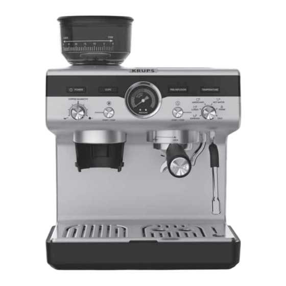 Krups Precision range XP80 Manual
