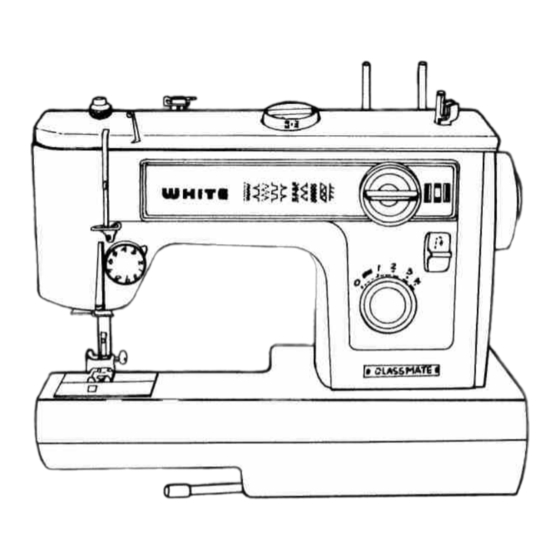 White CLASSMATE 1570 Instruction Book