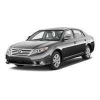 Toyota Avalon 2012 Owner's Manual