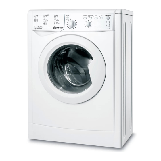 Indesit IWB 61051 Instructions For Use Manual