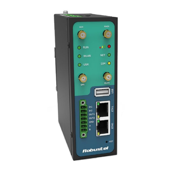 Robustel GoRugged R3000 User Manual