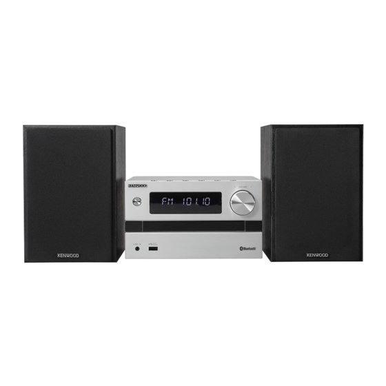 Kenwood M-718BT Operating Manual