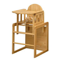 East Coast Combination highchair Assembly And Care Instructions
