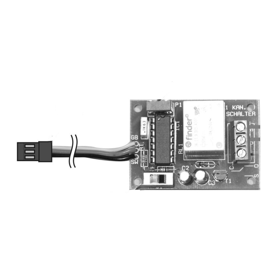 ModelCraft 22 73 89 Operating Instructions