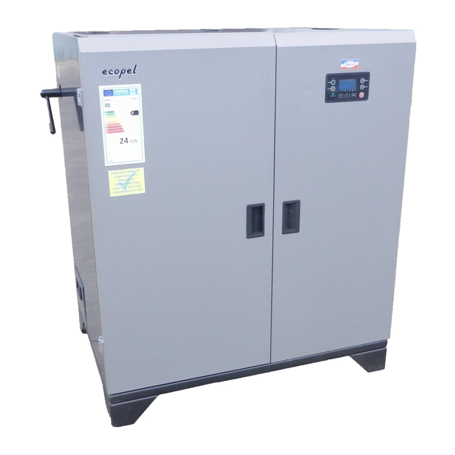 UNMAK Ecopel Installation And User Manual