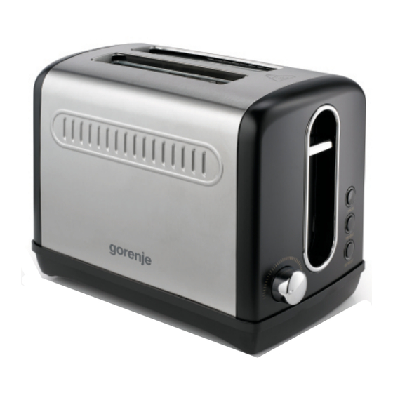 Gorenje T1100CLBK Instruction Manual
