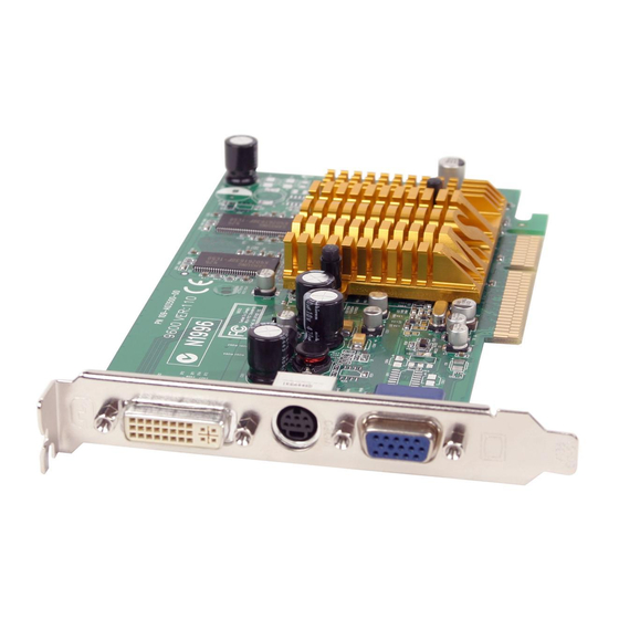 MSI RX9550-TD128 Quick Installation Manual
