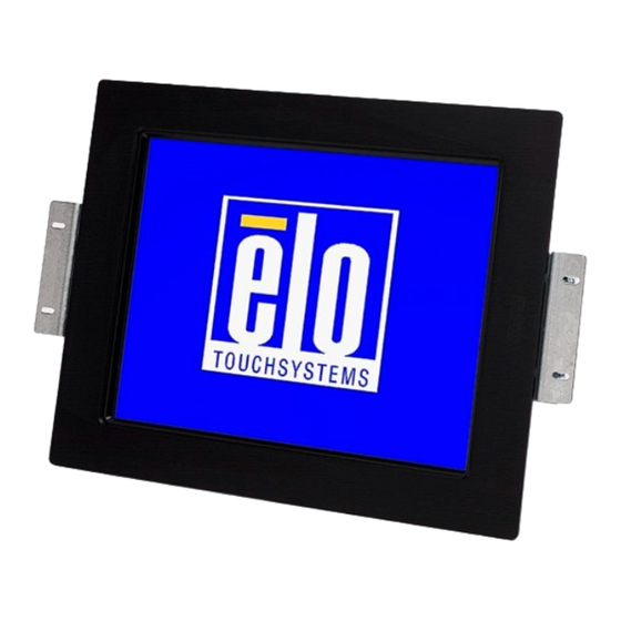 Elo TouchSystems Entuitive 1247L Series User Manual