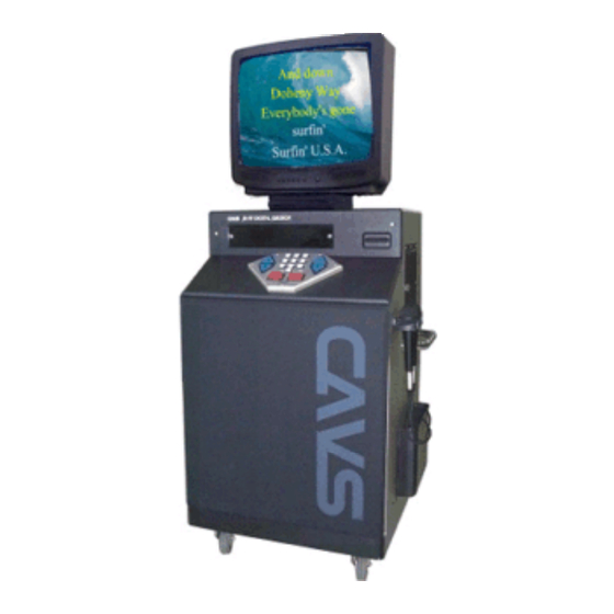 CAVS JB-99RG I Quick Start Manual