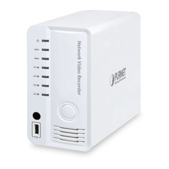 Planet NVR-420 User Manual
