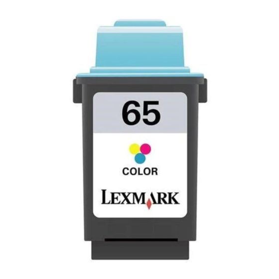 Lexmark 10N0026 Refill Instructions