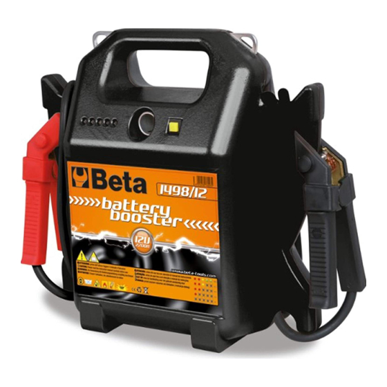 Beta 1498/12 Instructions For Use Manual