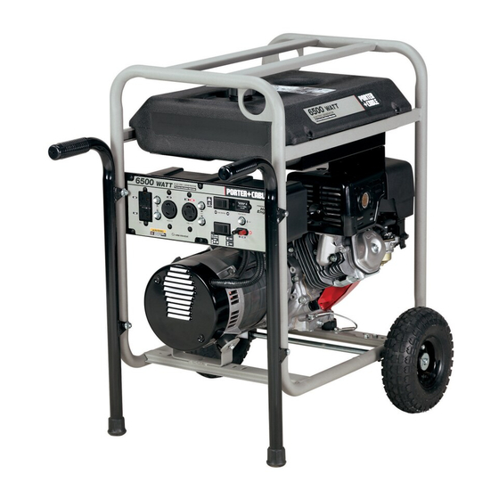 Porter-Cable generator H650IS-W Instruction Manual