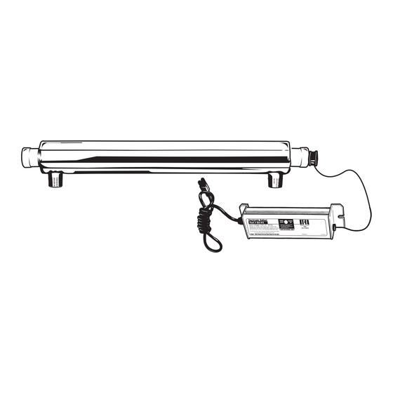 Sterilight SQ-PA Installation Instructions Manual
