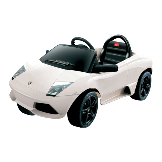 Jamara Lamborghini Murcielago LP 640-4 Roadster Instruction